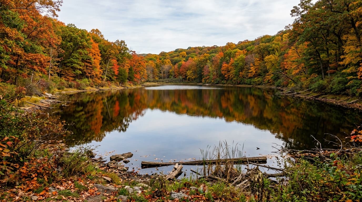 Timber draws and grasslands at Grove Lake WMA near Royal in Antelope County Nebraska