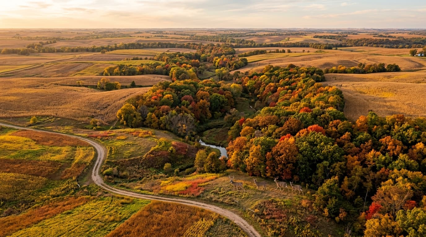 Rock Creek Station historical area near Fairbury Nebraska